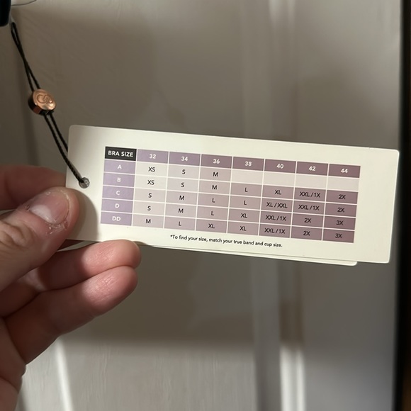 CALIA GO ALL OUT ZIP FRONT BRA: BLUE: NEW WITH TAGS: SIZE 34D - Picture 3 of 6